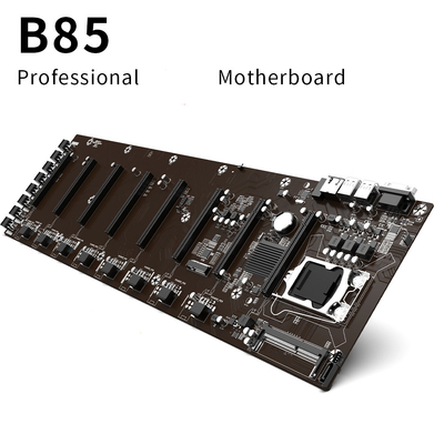 ইন্টেল B85 ইথেরিয়াম মাইনিং মাদারবোর্ড 8 GPU B85 Riserless PCIEx16
