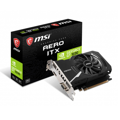MSI GeForce GT 1030 AERO ITX 2G OC V1 গেমিং গ্রাফিক্স কার্ড PCI-E 3.0