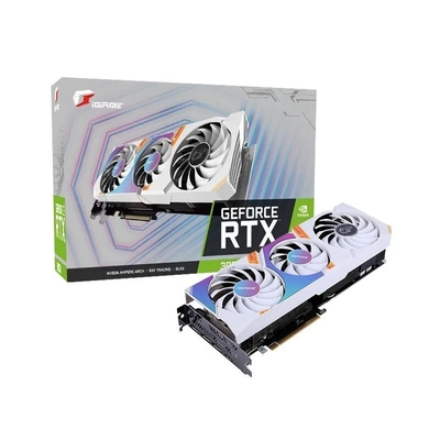 রঙিন iGame GeForce RTX 3050 Ultra W OC 8G কম্পিউটার গেমিং গ্রাফিক্স কার্ড সমর্থন rtx3050 8gb gpu GDDR6